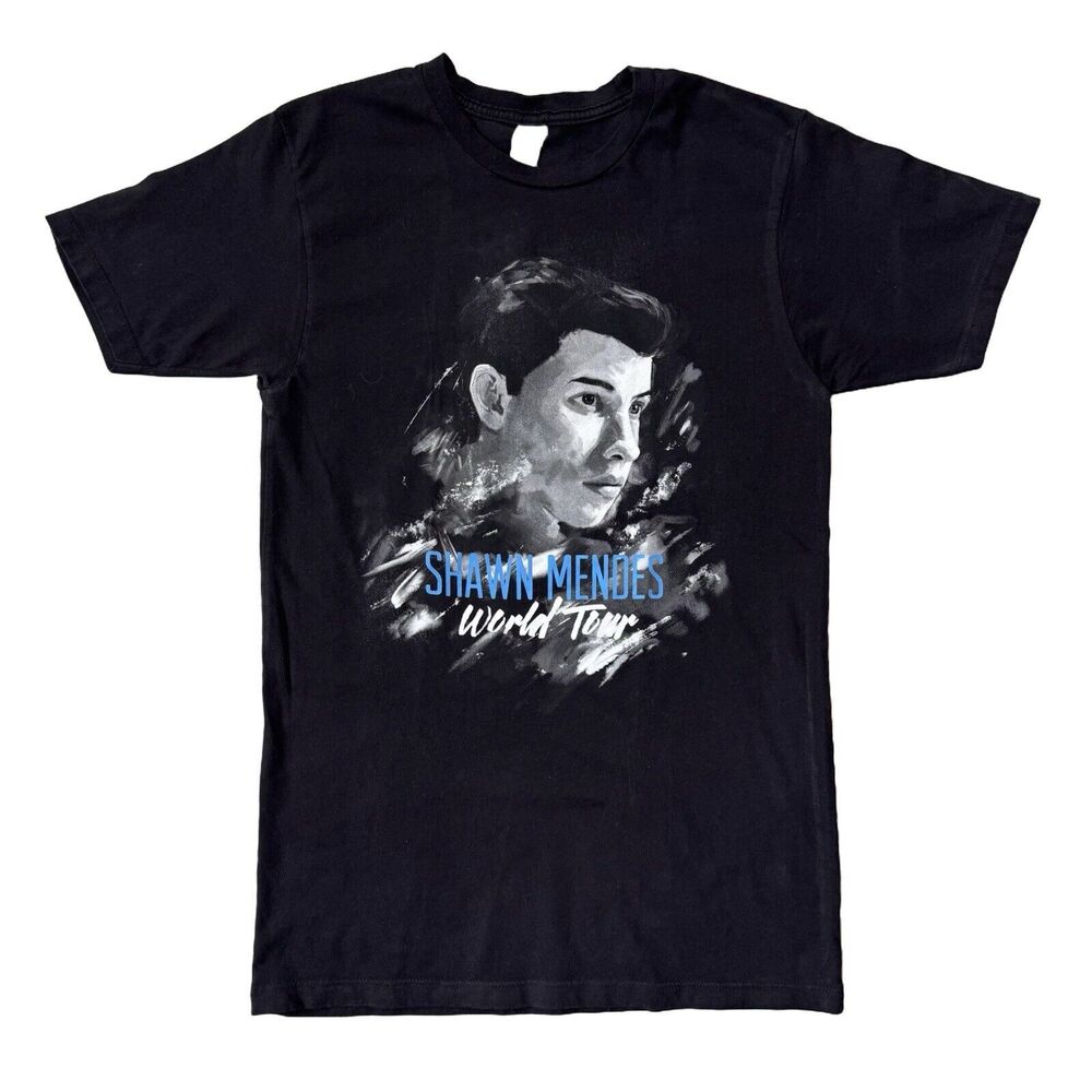Shawn Mendes 2017 World Tour Concert T-Shirt Size S